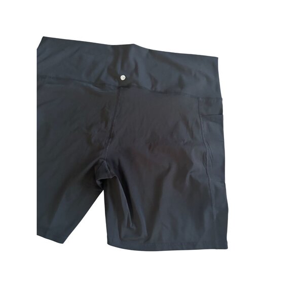 CATHERINE MALANDRINO Black Bike Workout Shorts Size 3X NEW with tags - Picture 4 of 6